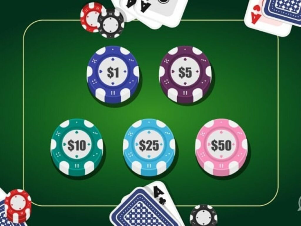 Explaining the Standard Poker rules Values and their Colors